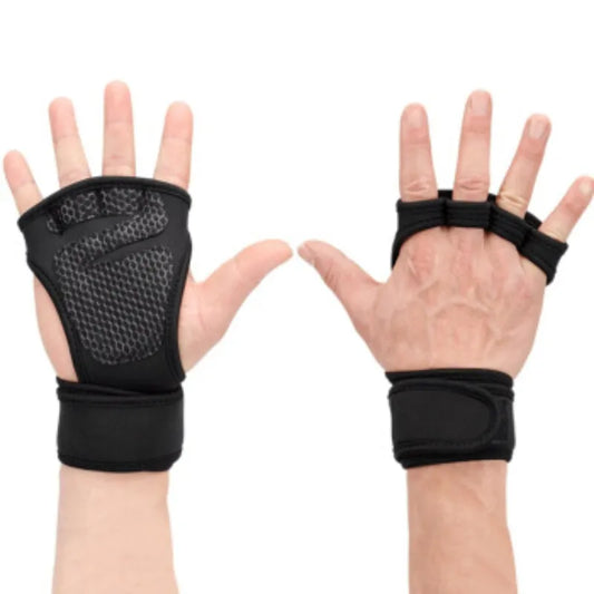 Breathable Weightlifting Gloves With Wrist Support